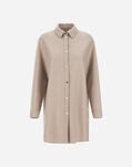 Herno RESORT SHACKET IN FELTED WOOL Chantilly GI00047DR333721983