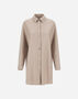 Herno RESORT SHACKET IN FELTED WOOL Chantilly GI00047DR333721983