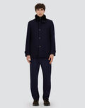 CARCOAT IN DIAGONAL WOOL Herno product thumbnail image view 4