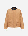 Herno JACKET IN NYLON CHAMONIX AND WAXED TECH COTTON Camel GI000530U12004Z2157