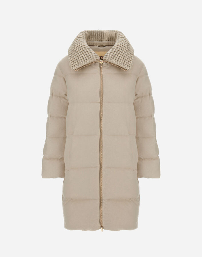 Herno CASHMERE SILK LONG JACKET Chantilly PI002155D380871985