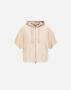Herno SWEATSHIRT IN SPONGE EFFECT SWEATER AND NYLON ULTRALIGHT Chantilly JC000070D500811985