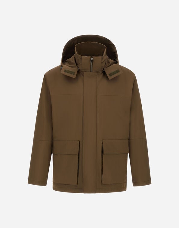 Herno PARKA IN COMPACT LIGHT NYLON Light Military GC000112U128597730