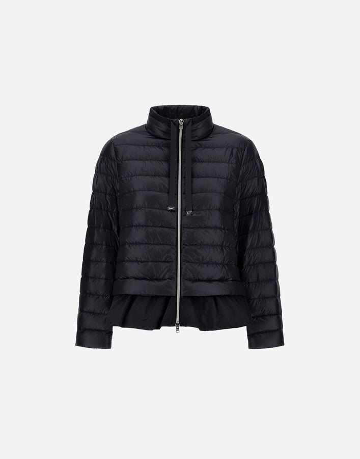 Herno JACKET IN NYLON ULTRALIGHT AND NEW TECHNO TAFFETA Black PI002189D12017Z9300