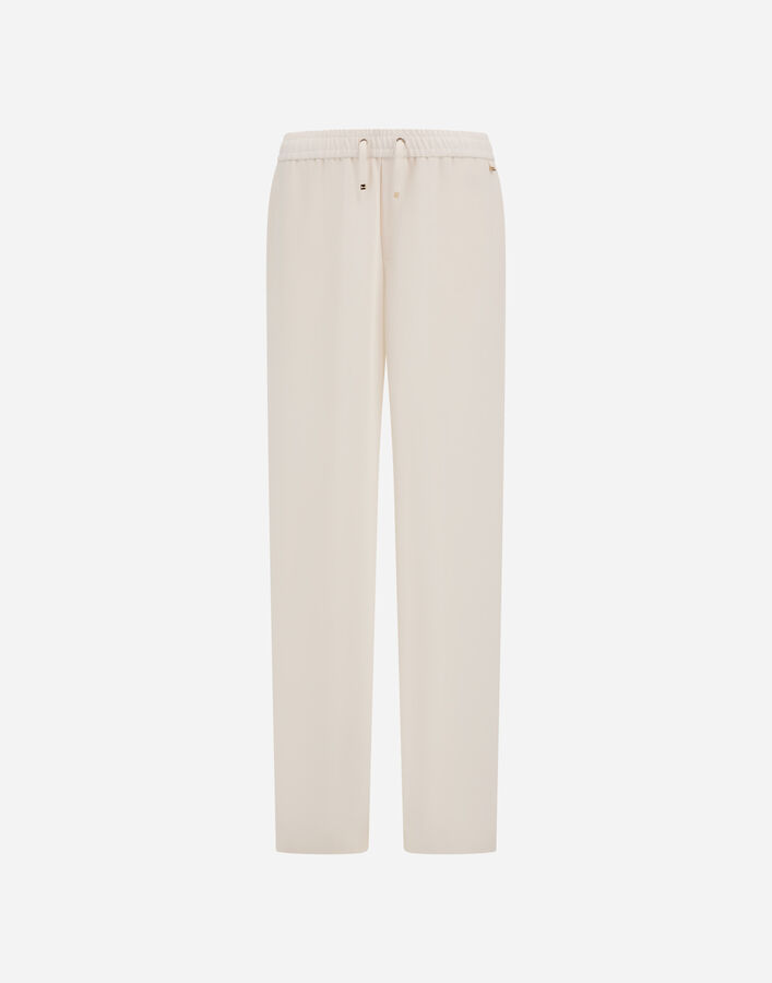 Herno TROUSERS IN LUCENT CADY Natural PT000008D12875S1100