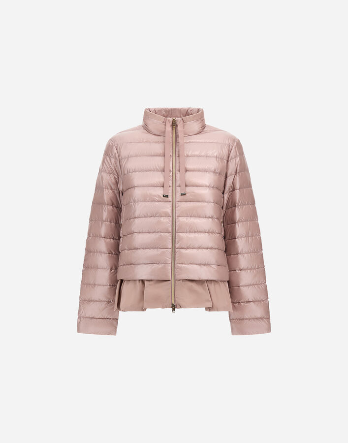 Herno JACKET IN NYLON ULTRALIGHT AND NEW TECHNO TAFFETA Powder Pink PI002189D12017Z4035