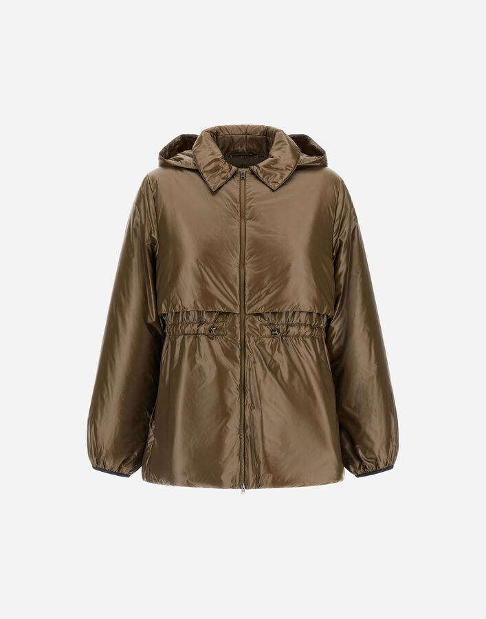 Herno NYLON ULTRALIGHT SHORT PARKA Military Green GI000329D12017Z7745