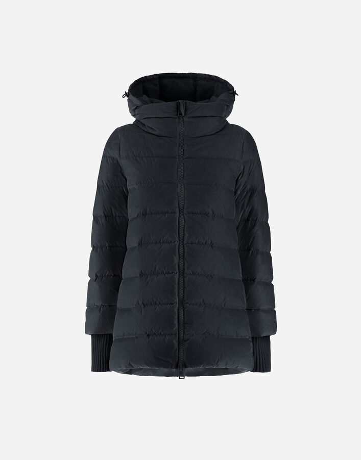 A-SHAPE JACKET IN NYLON CHAMONIX Herno Herno A-SHAPE JACKET IN NYLON CHAMONIX Black PI0660D12004Z9389