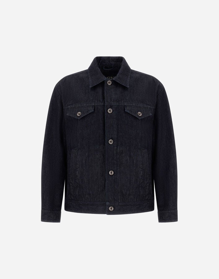 SHACKET IN DENIM Herno Herno SHACKET IN DENIM Navy Blue GI000567U132799200