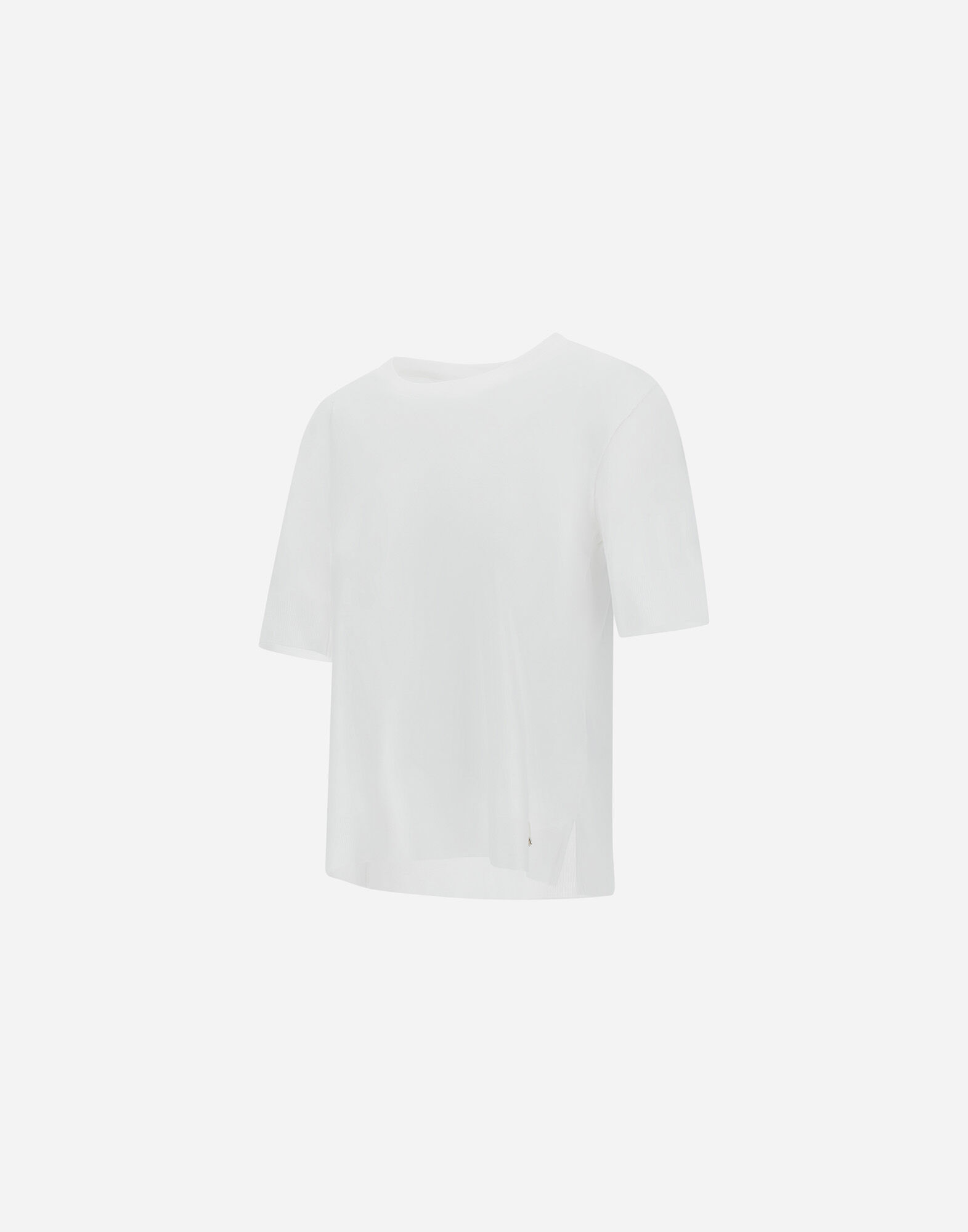 レディース グラム ニット エフェクト Tシャツ ホワイト | Herno® (ヘルノ)