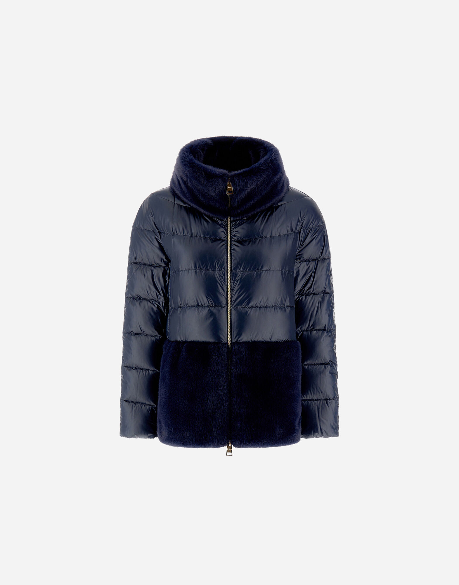 レディース ナイロンウルトラライト＆ニューレディ フェイクファー