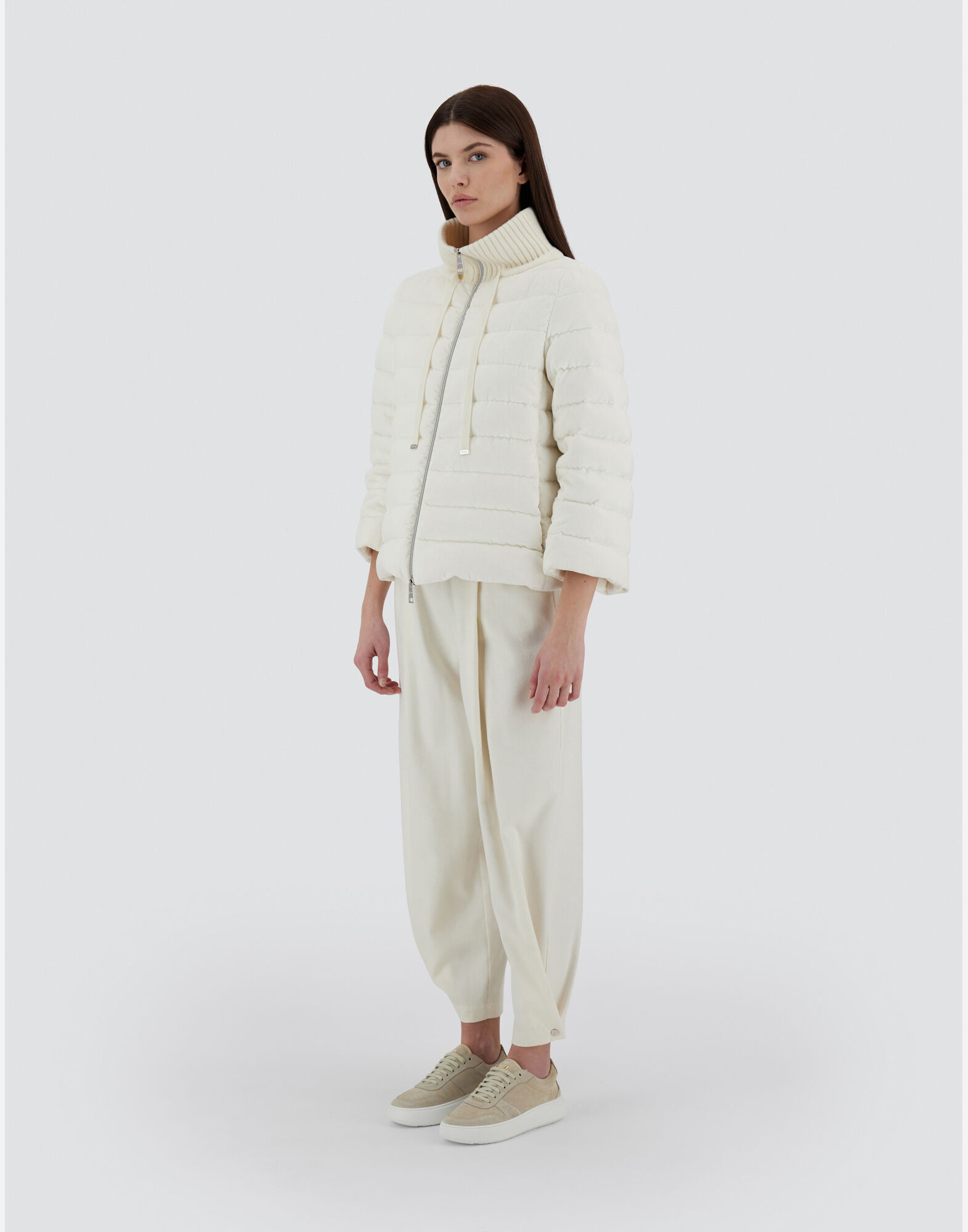 HERNO ダスティ VELVET リゾート ケープ ダスティベルベット RESORT ケープ