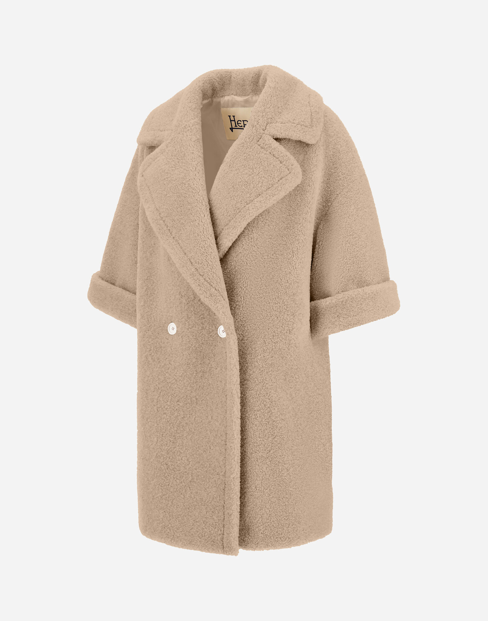 定価98000円✨グレンフェル　メリノウール　Pコート　ダブルブレスト DOUBLE BRESTED HALF COAT / ダブルブレストハーフコート（チェスター