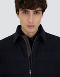 JACKET IN CASHMERE, SILK AND MONOGRAM Herno product thumbnail image view 3