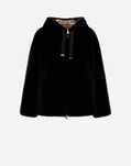 Herno BOMBER IN FAUX FUR Black GI0138D124229300