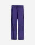 Herno GLOBE TROUSERS IN ECO COTTON FEEL Purple PT000010X12667S4705