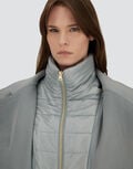 COAT IN VELOUR WOOL CLOTH AND NYLON ULTRALIGHT Herno product thumbnail image view 3