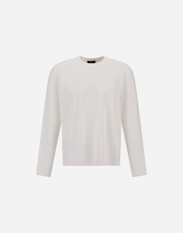 Herno JERSEY KNIT EFFECT T-SHIRT White JG000262U520591000