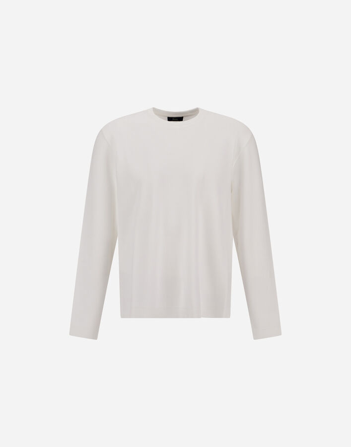 Herno JERSEY KNIT EFFECT T-SHIRT White JG000262U520591000