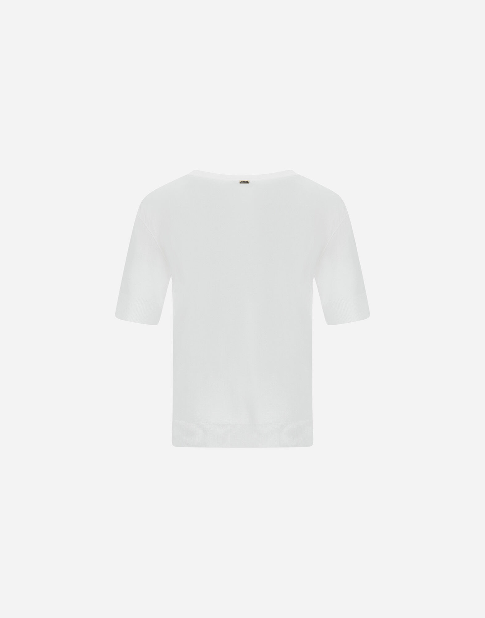レディース グラム ニット エフェクト Tシャツ ホワイト | Herno® (ヘルノ)