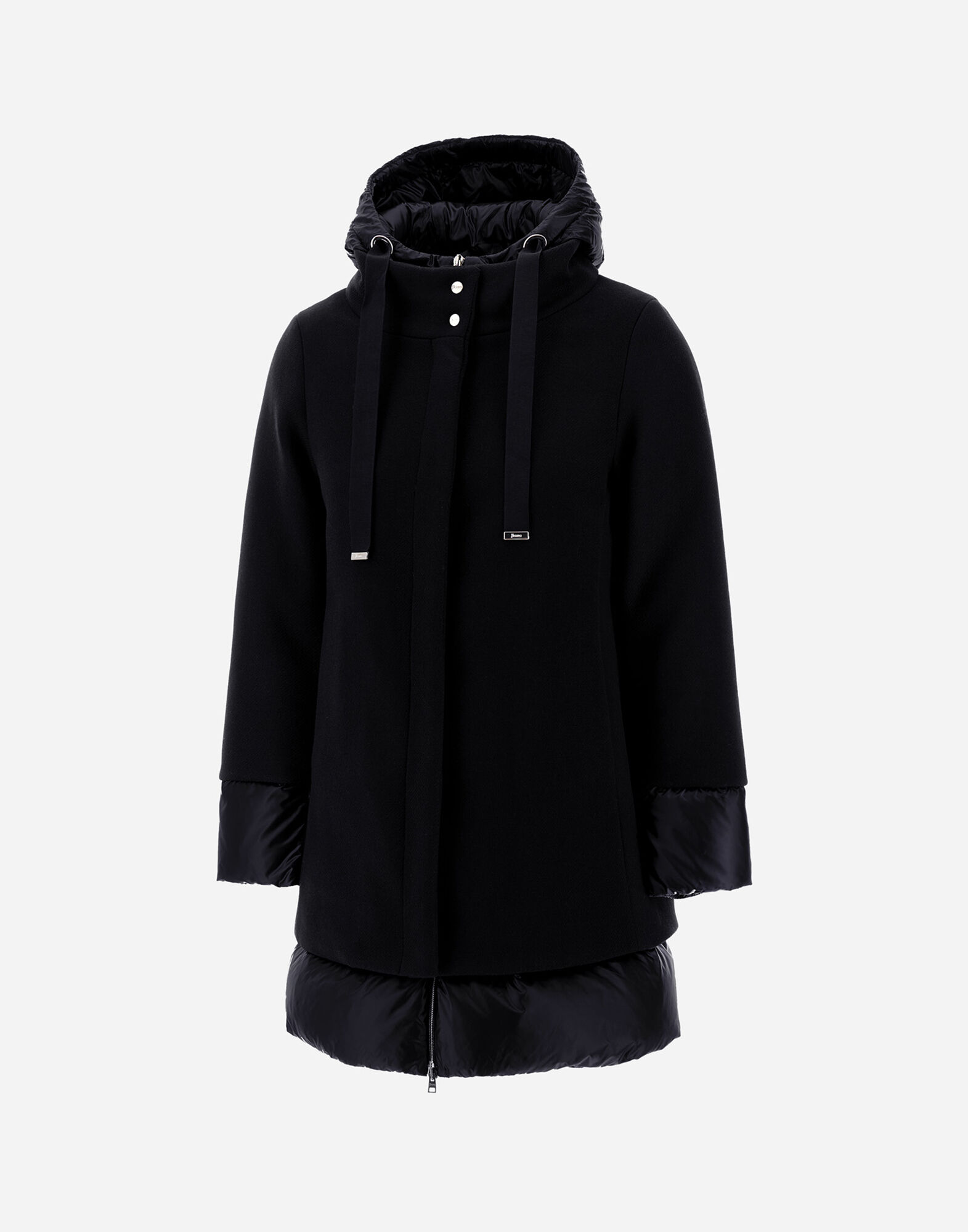 レディース エコウール＆ナイロンウルトラライト Aシェイプ コート