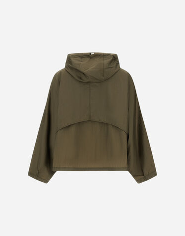 レディース シャイニーテッククリンクル ジャケット ミリタリー 