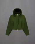 Herno LAMINAR ORGANIC TECH SHORT JACKET Greener Pastures GI00125DL128387420