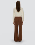 MATTE CREPE SATIN TROUSERS Herno product thumbnail image view 5